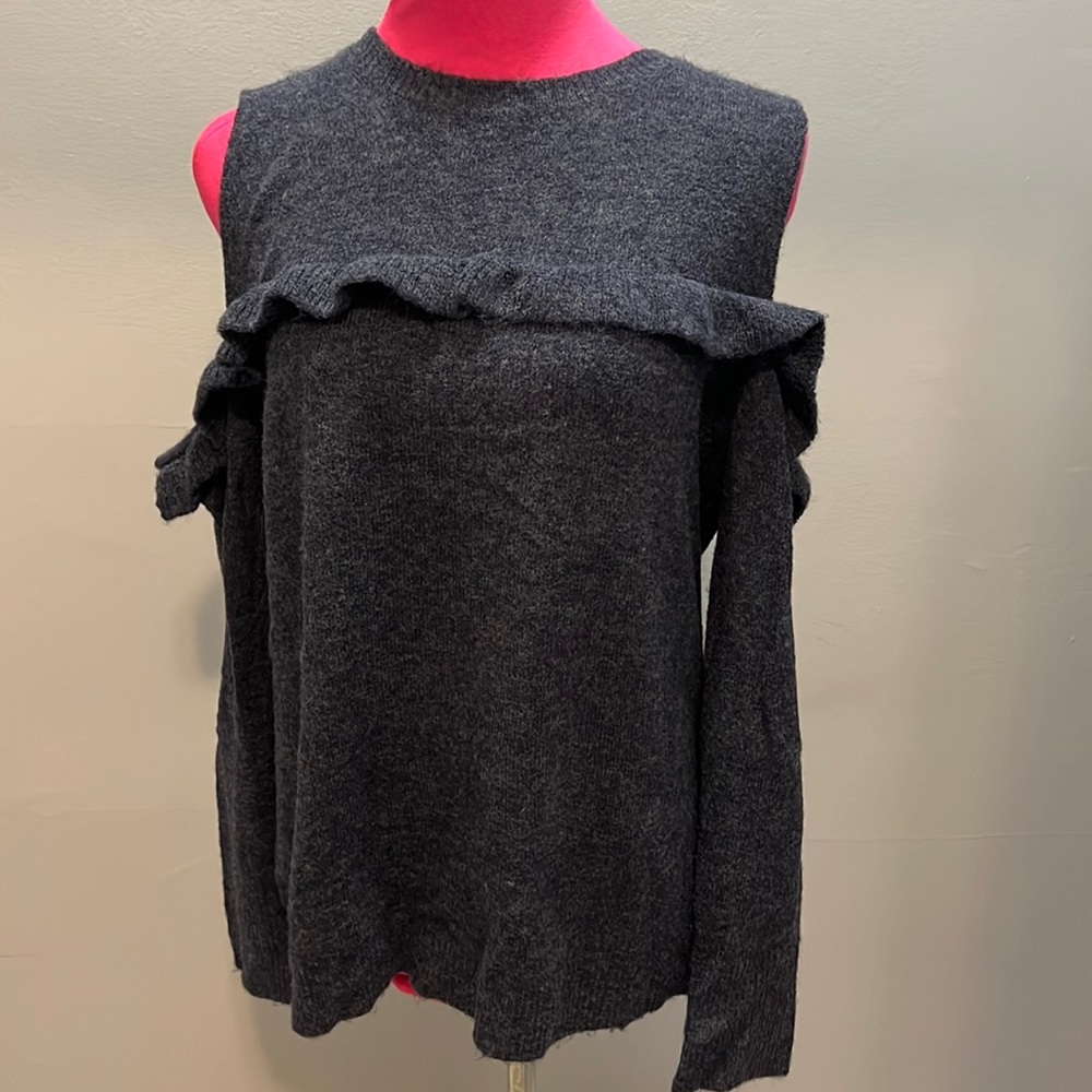 Loft L blue sweater